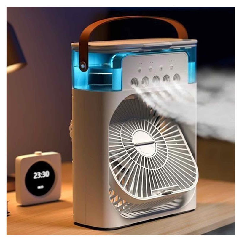 Super Ventilador, Aire acondicionado y Humificador 3 en 1 OFERTA ⭐⭐⭐⭐⭐