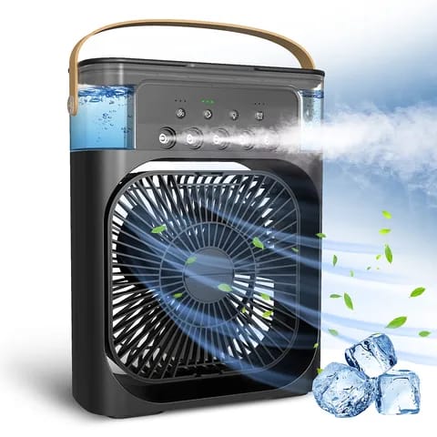 Super Ventilador, Aire acondicionado y Humificador 3 en 1 OFERTA ⭐⭐⭐⭐⭐