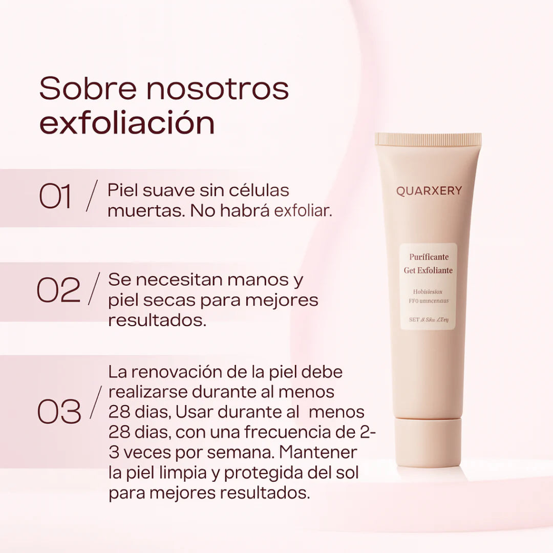 GEL EXFOLIANTE ACLARADOR QUARXERY ORIGINAL 🔥OFERTA 😍
