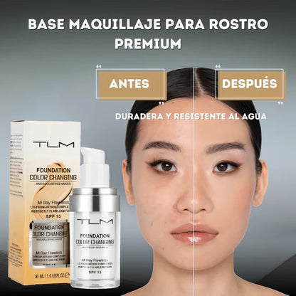 LA ÚNICA BASE DE MAQUILLAJE MÁGICA QUE CAMBIA DE COLOR 😍