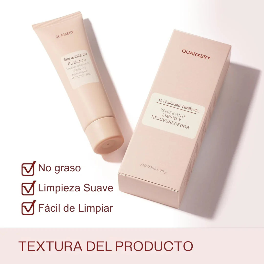 GEL EXFOLIANTE ACLARADOR QUARXERY ORIGINAL 🔥OFERTA 😍